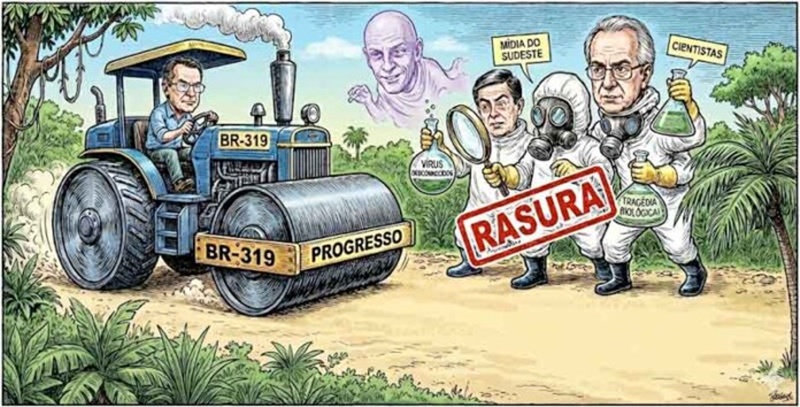 Repavimentação da rodovia BR-319: a narrativa de que poderá elevar os riscos de doenças deve ser colocada imediatamente sob rasura