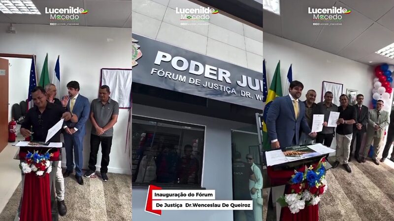 Novo Fórum de Justiça muda a realidade de Alvarães e fortalece o Médio Solimões