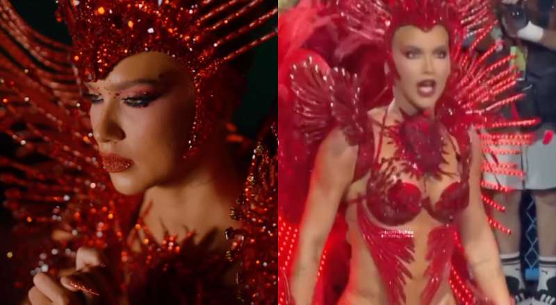 Virginia exibe corpão, mostra demais e rouba a cena durante estreia na Sapucaí – veja vídeo