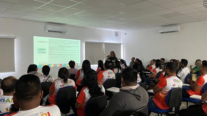 Prefeitura reforça qualificação do Cadastro Único e Bolsa Família com apoio técnico da SEAS