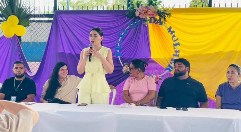 Verdadeira cidadã do Amazonas: Primeira-dama de Barreirinha se destaca na defesa da saúde das mulheres do interior