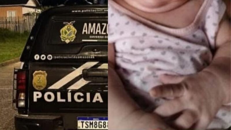 Polícia prende homem que ab*s0u de bebê de 45 dias em Eirunepé