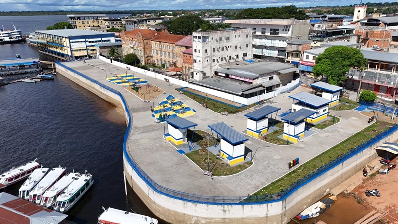 Grande inauguração da Orla Municipal de Tefé acontece neste sábado