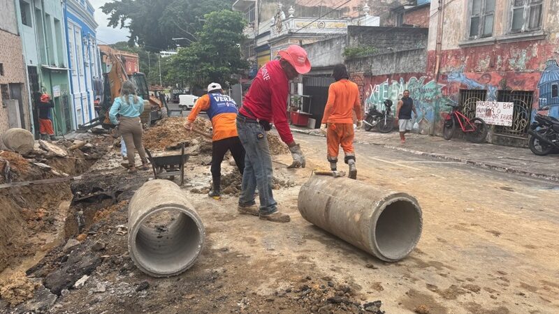 Prefeitura intensifica melhorias de infraestrutura no Centro e reforça atuação em todas as zonas de Manaus