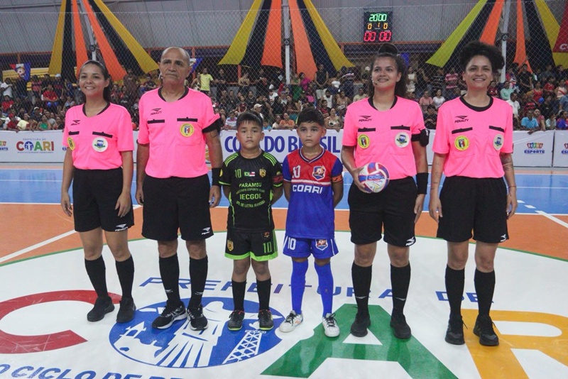 Coari reafirma protagonismo esportivo ao sediar jogo inédito da Copa do Brasil de Futsal no interior do Amazonas