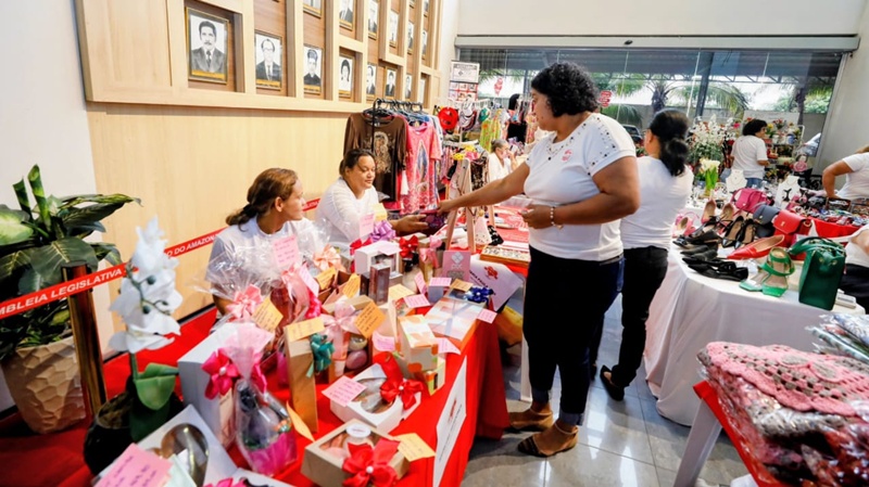 Assembleia Legislativa incentiva o empreendedorismo com a realização do Bazar das Mães, que acontece nos dias 28 e 29 de abril