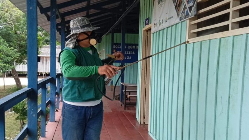 Prefeitura intensifica combate à malária em comunidades rurais de Coari
