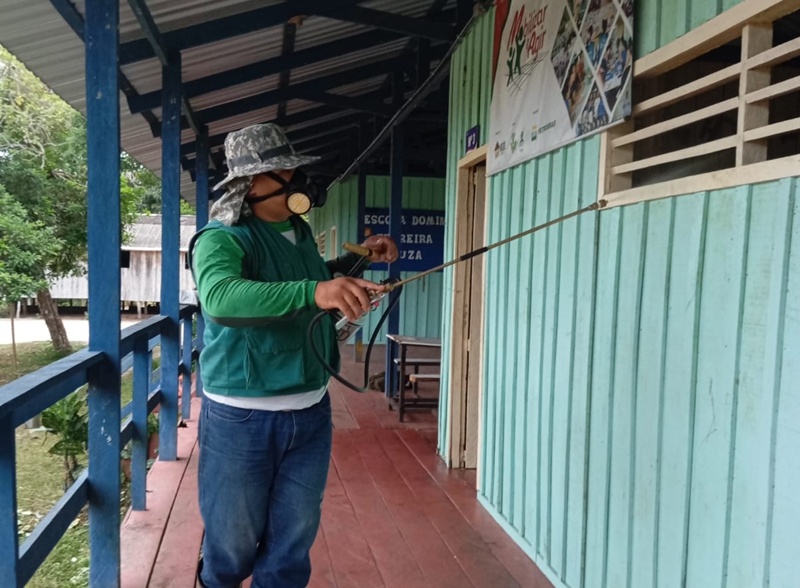 Prefeitura intensifica combate à malária em comunidades rurais de Coari