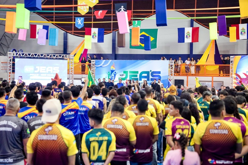 Coari abre seletiva regional do 47º JEAS 2026 e reúne mais de 800 atletas do Médio Solimões