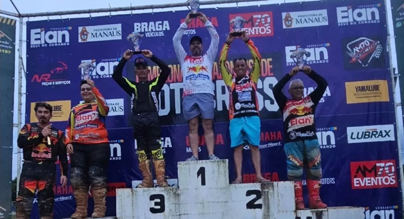 Elan Alencar apoia 2ª etapa do Campeonato Amazonense de Motocross 2026