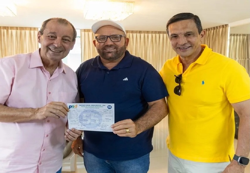 Nicson Marreira deixa União Brasil, se filia ao PSD e fortalece grupo político de Omar Aziz no Amazonas