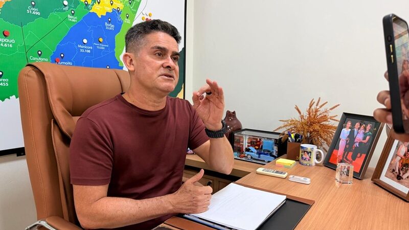 David Almeida questiona resultados do governo estadual e afirma que Amazonas vive uma das piores crises administrativas de sua história