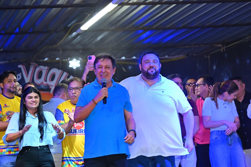 David Almeida participa de ato político e reforça protagonismo de Presidente Figueiredo no cenário político do Amazonas